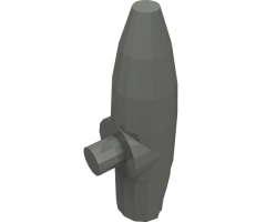 Minifigure, Headgear Accessory Helmet Floodlight for Helmet SW Clone Trooper with Holes