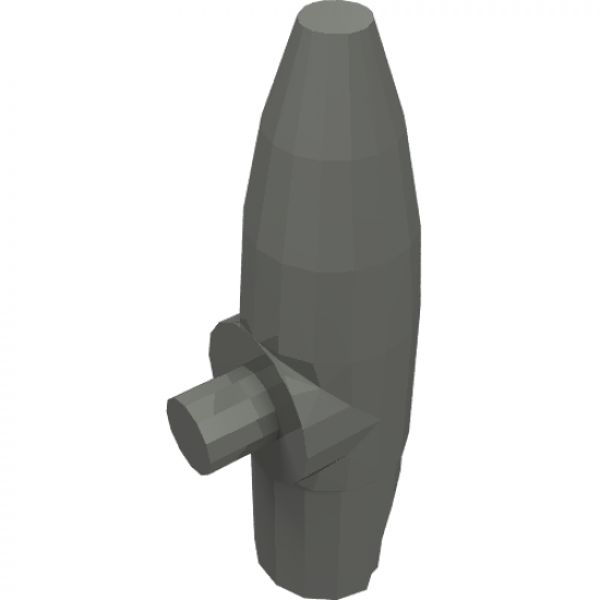 Minifigure, Headgear Accessory Helmet Floodlight for Helmet SW Clone Trooper with Holes