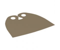 Minifigure, Body Wear Cape Cloth, Triangle Neck Cut - Spongy Stretchable Fabric