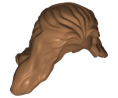 Minifigure, Hair Long Wavy with Ragged Bottom Edge