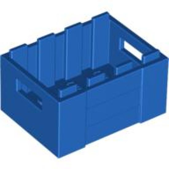 Container Crate 3 x 4 x 1 2/3 with Handholds