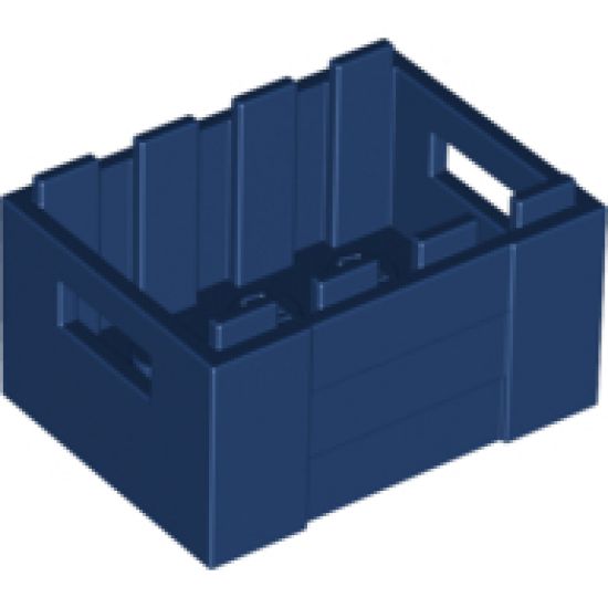 Container Crate 3 x 4 x 1 2/3 with Handholds