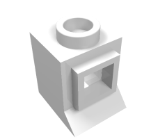 Window 1 x 1 x 1 with Extended Lip, with fixed Glass