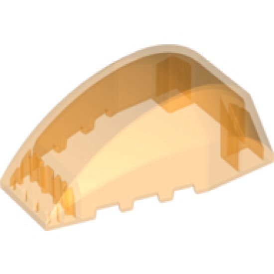 Windscreen 6 x 4 x 2 Wedge Curved