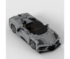 Chevrolet Corvette C8 Convertible in Scale 1:20