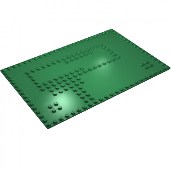 Baseplate 16 x 24 with Set 080 Small White House Pattern