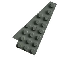 Wedge, Plate 8 x 4 Wing Left without Underside Stud Notch