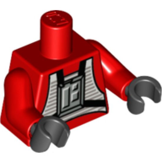 Torso SW Rebel Pilot Pattern / Red Arms / Black Hands