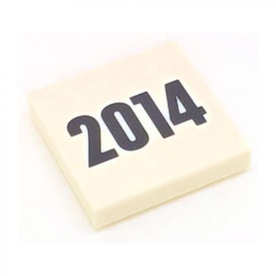 Tile 2 x 2 with '2014' Pattern