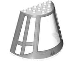 Cone Half 10 x 5 x 6 with SW Millennium Falcon Cockpit Pattern