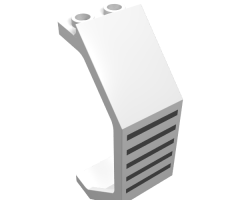 Panel 3 x 2 x 6 with Black Grille Pattern