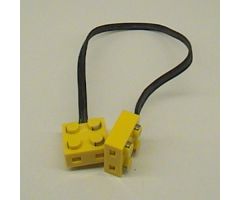 Electric, Wire with Brick 2 x 2 x 2/3 Pair, 26 Studs Long