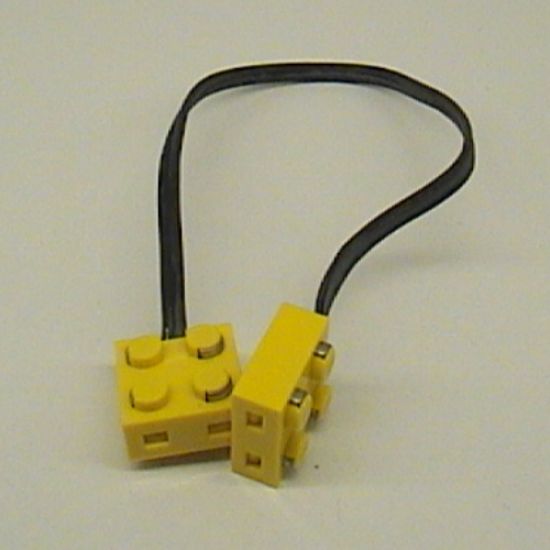 Electric, Wire with Brick 2 x 2 x 2/3 Pair, 26 Studs Long