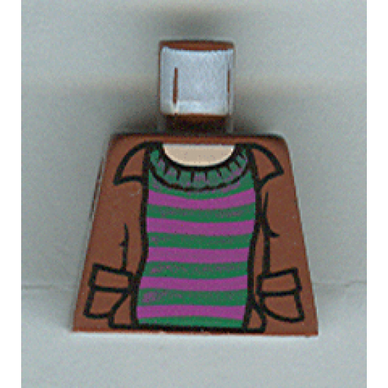Torso Harry Potter Open Shirt and Striped Sweater Pattern