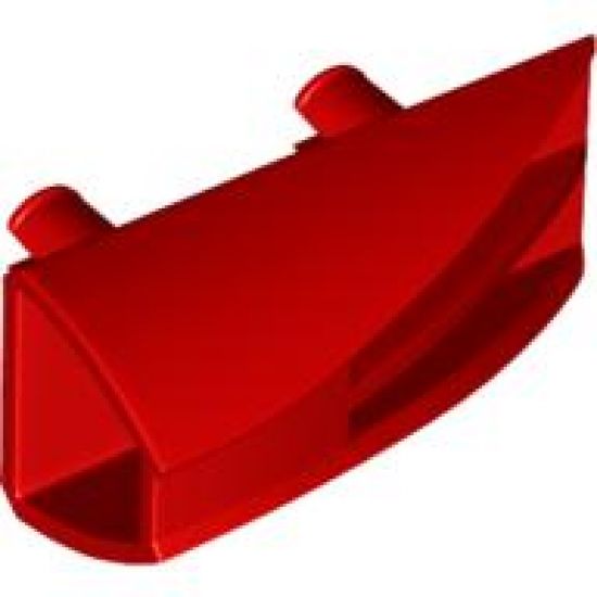 Vehicle Fairing 1 x 4 Side Flaring Intake with Two Pins