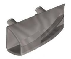 Vehicle Fairing 1 x 4 Side Flaring Intake with Two Pins