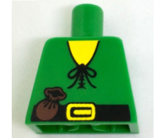Torso Castle Forestman Tie Shirt and Purse Pattern, Inside with Ribs (Reissue)