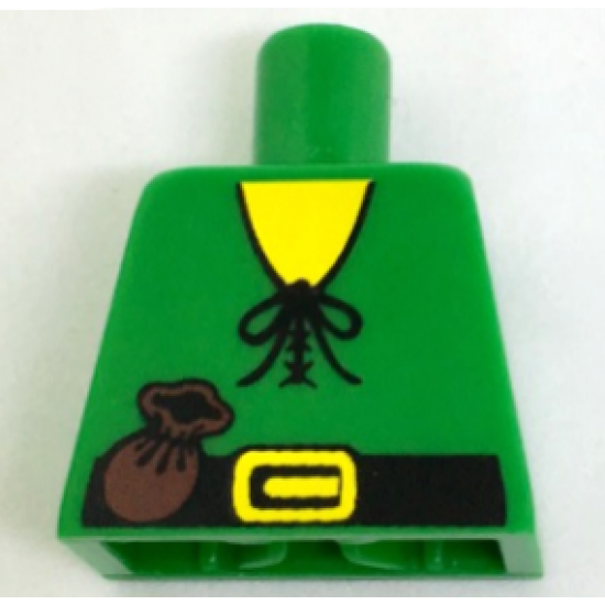 Torso Castle Forestman Tie Shirt and Purse Pattern, Inside with Ribs (Reissue)