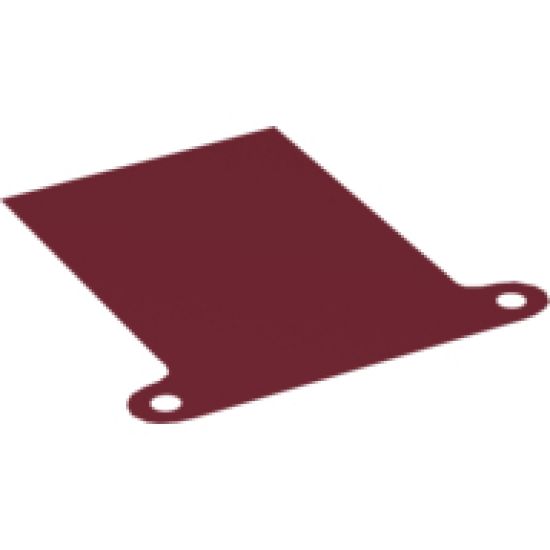 Cloth Awning with Tabs and Holes