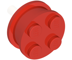 Wheel Classic 4 Studs and Axle Cam for Motor