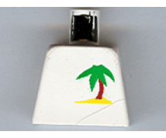 Torso Paradisa Palm Tree Pattern