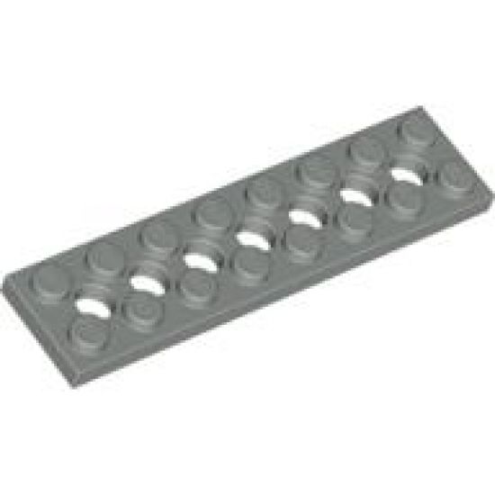 Technic, Plate 2 x 8 with 7 Holes