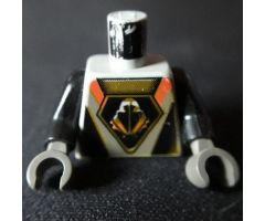 Torso Space UFO Triangular Insignia Pattern / Black Arms / Dark Gray Hands