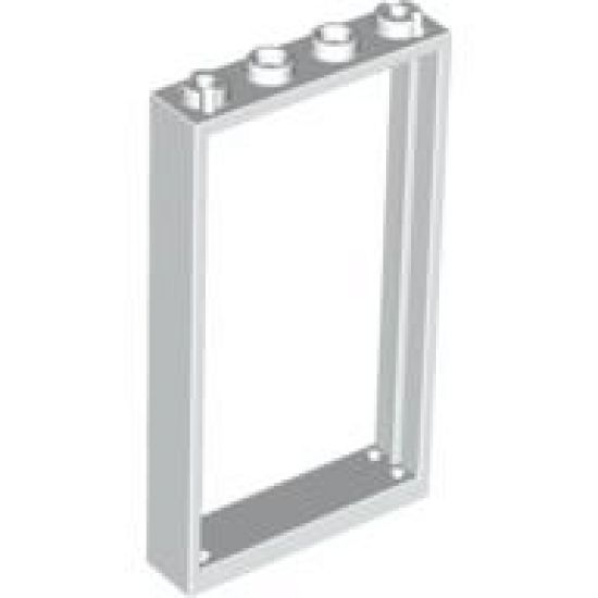 Door, Frame 1 x 4 x 6 with Four Holes on Top and Bottom