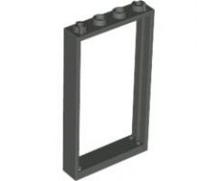 Door, Frame 1 x 4 x 6 with Four Holes on Top and Bottom