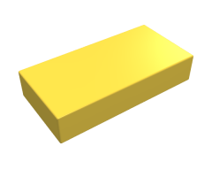 Tile 1 x 2 without Groove
