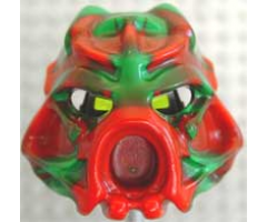 Bionicle, Kanohi Mask Hau Nuva Poisoned - Green Forehead