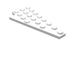 Wedge, Plate 8 x 4 Wing Right