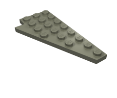 Wedge, Plate 8 x 4 Wing Right