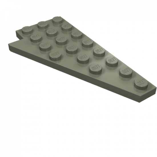 Wedge, Plate 8 x 4 Wing Right