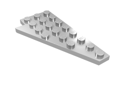 Wedge, Plate 8 x 4 Wing Right