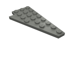 Wedge, Plate 8 x 4 Wing Right