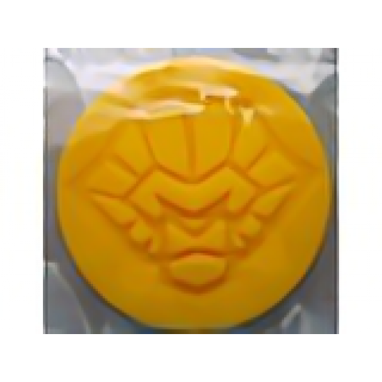 Accessory, Human Tool Rip Cord Handle Cover Flexible Rubber with Lion Head (Legends of Chima)