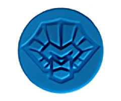 Accessory, Human Tool Rip Cord Handle Cover Flexible Rubber with Lion Head (Legends of Chima)