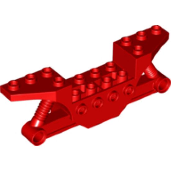 Vehicle, Base 2 x 10 with 4 Pin Holes (Quad Bike Half)