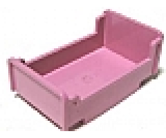Duplo, Furniture Bed 3 x 5 x 1 2/3