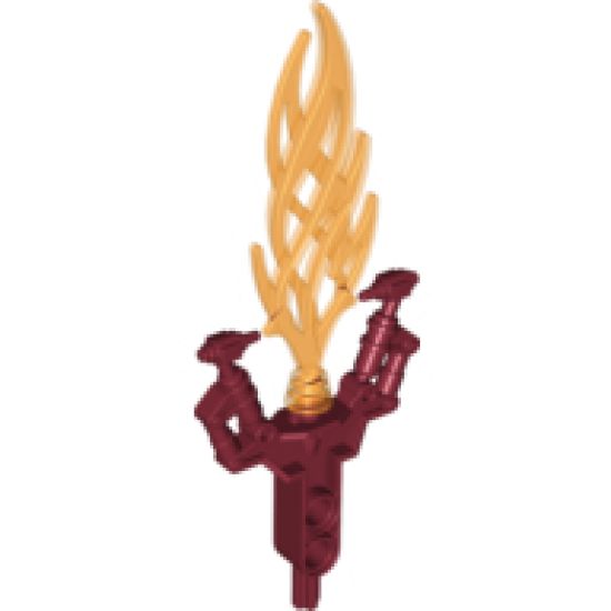 Bionicle Weapon Hordika Blazer Claw with Bright Light Orange Flexible Flame End