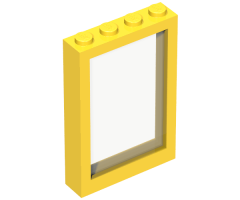 Window 1 x 4 x 5 with Fixed Glass