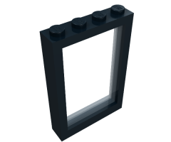 Window 1 x 4 x 5 with Fixed Glass
