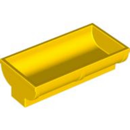Duplo Animal Accessory Feeding Trough 2 x 4 x 2 with Curved Sides