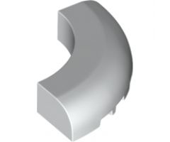 Brick, Round Corner 5 x 5 x 1 without Studs