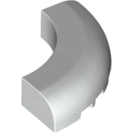 Brick, Round Corner 5 x 5 x 1 without Studs