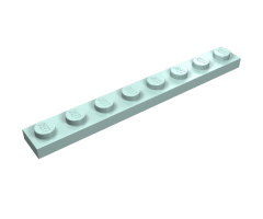 Plate 1 x 8