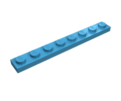 Plate 1 x 8
