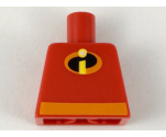 Torso Orange Belt and Incredibles Symbol Pattern (Dash Parr)