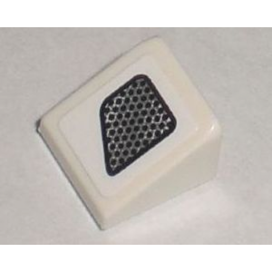Slope 30 1 x 1 x 2/3 with Vent Dots Fade Pattern Model Right (Sticker) - Set 8211